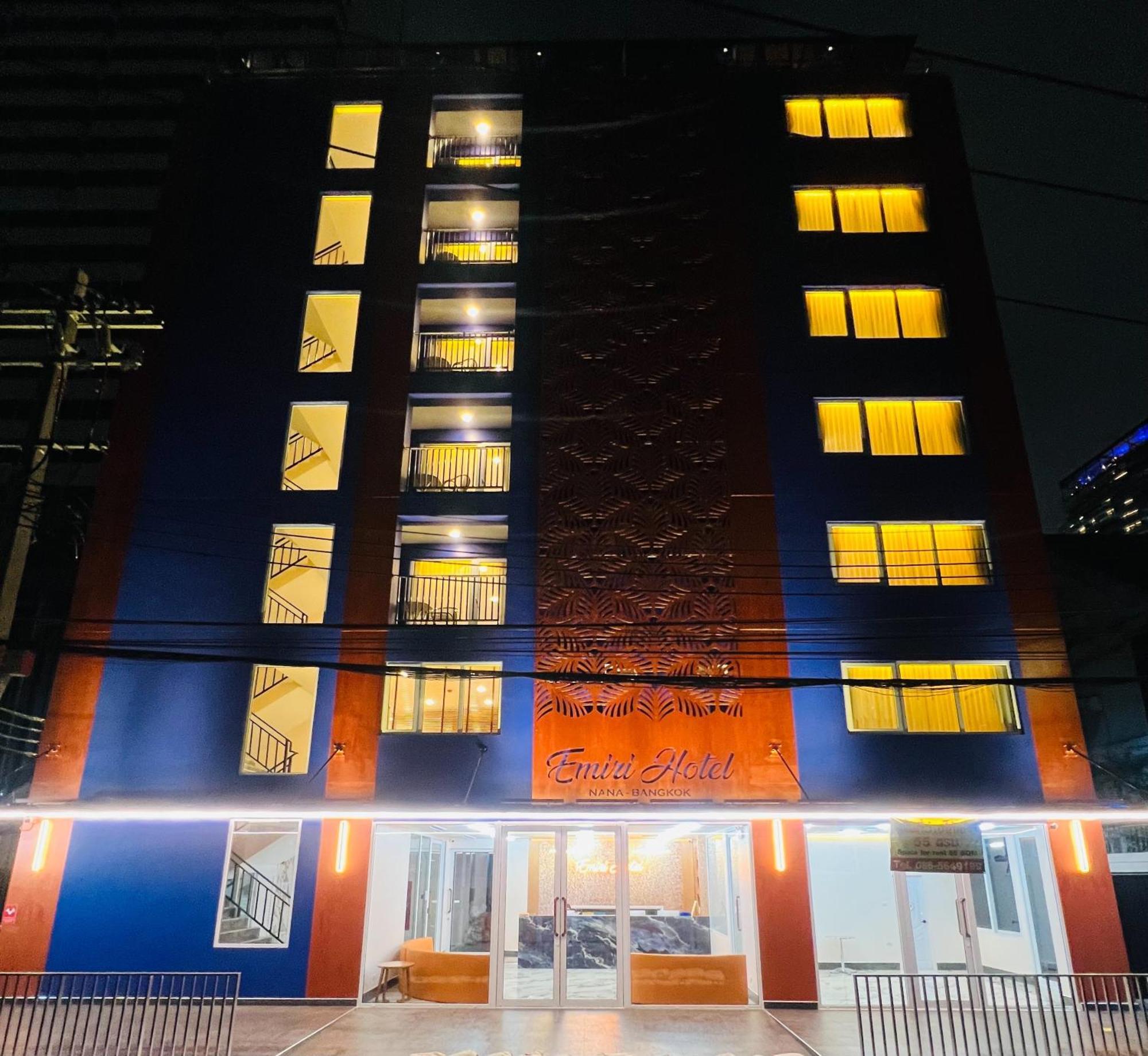 Emiri Hotel - Nana Bangkok Exteriör bild